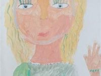 Фархуллина Карина_8 лет_Автопортрет_гуашь_ДШИ г.Карпинск_преп.Галичина Е.П. (1)