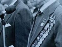 Аркадий Дмитриевич на трибуне