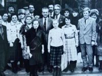 Встреча с лётчиком-космонавтом СССР Севостьяновым Виталием Ивановичем – Героем Советского Союза. Справа от него Вылегжанин Аркадий Дмитриевич