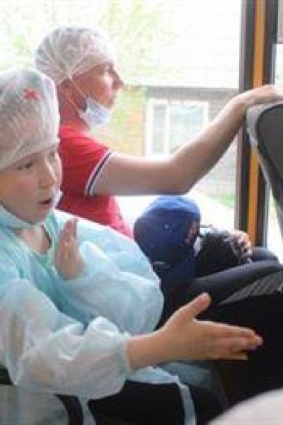 Автобусная экскурсия. В движение наши руки…