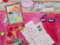 Костина Анна_12 лет_Памятные письма Б.,акварель, 2020_ДШИ г. Карпинск_Препод.Телицына Н.Н.