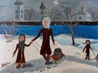 Лабухина Елена_10 лет_Блокада Ленинграда Б.,гуашь, 2020_ДШИ г. Карпинск_Препод.Галичина Е.П.
