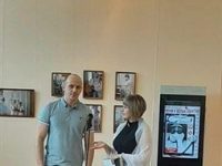 Открытие фотовыставки. М.В. Альдергот