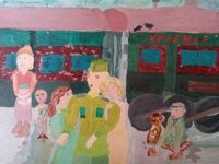 Шорохова София_10 лет_Возвращение домой Б.,гуашь,2020_ДШи г. Карпинск_Препод. Галичина Е.П. (1)