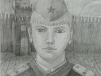 Шубинов Андрей_13 лет_Мы рано повзрослели Б.,карандаш, 2020_ДШИ г. Карпинск_Препод.Фурса В.А.