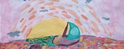 Державина Арина_8 лет_Моя мечта о море_гуашь_преп. Галичина Е.П.