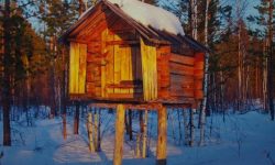 Сумьях – деревянный сруб для хранения пищи