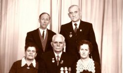 Сидят слева направо Е. Маркс, А. Маркарян, М. Функ (Маркс) Стоят И.К. Ланглиц, А. Функ