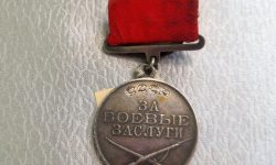Медаль За боевые заслуги Уфимцевой Л.М.