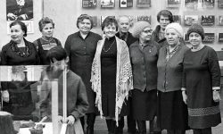Правнучка А.П.Карпинского Ольга Толмачёва в краеведческом музее