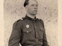 в годы службы в Венгрии в 1957 году