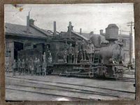 Богословск 1920 годы. Паровозно – ремонтные мастерские