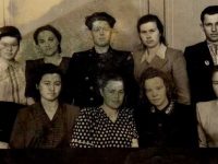 Семинар секретарей ВЛКСМ в Свердловске, 1954 год. Николай Шарипович во втором ряду в центре