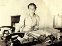 Г.А. Малиновская в своём кабинете