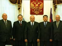в приёмной губернатора Свердловской области Э.Э. Росселя