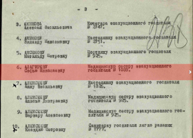 строка в приказе