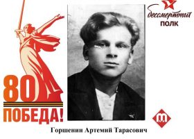 Горшенин Артемий Тарасович
