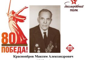 Краснопёров Максим Александрович