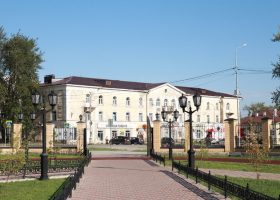 улицца Ленина вход в парк ДКУ